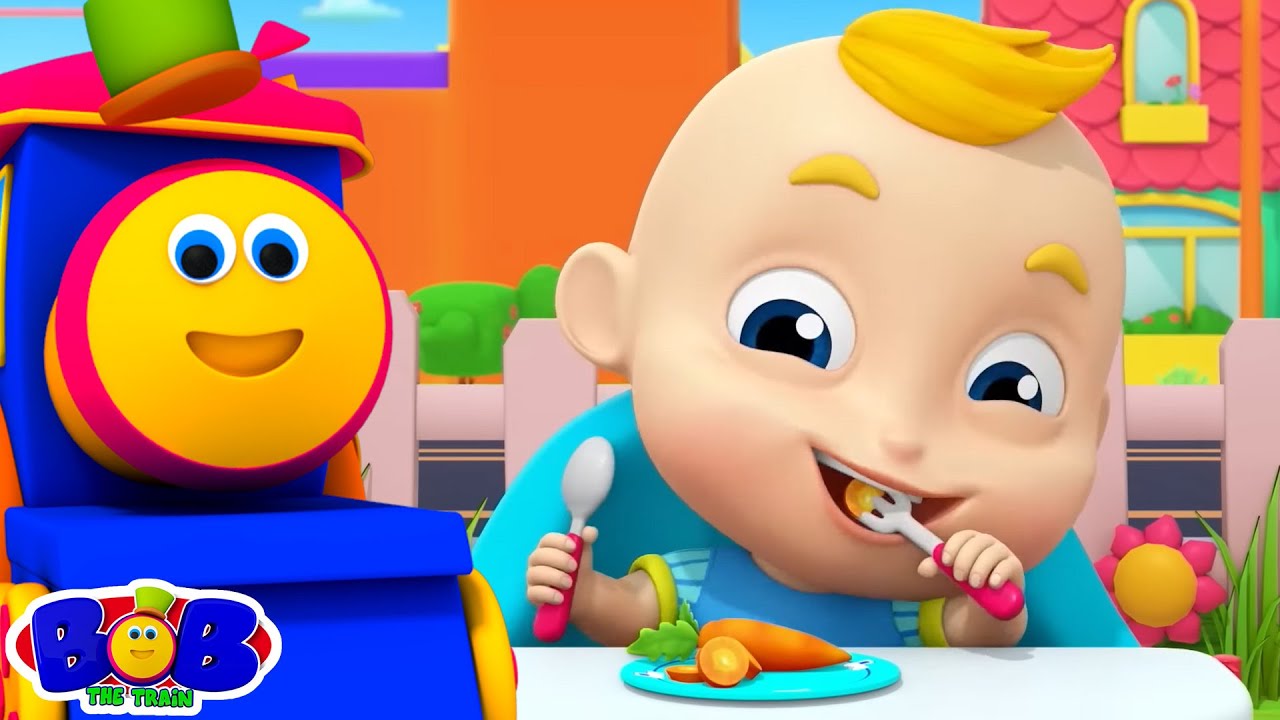 Это способ ты жуешь свою песню о еде + русский потешки коллекция - YouTube