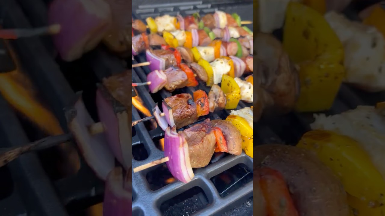 3 Meats. 6 Veggies. 1 Grill. Let’s Kabob 