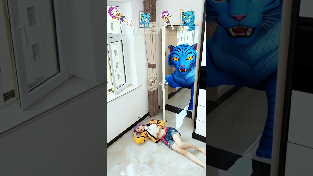 RUMI was NOT Sleeping! 😍💃🚪🦁😴 