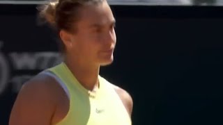 SABALENKA AND UKRAINIAN DECLINE TO SHAKE HANDS | ITALIAN OPEN R32 MAY 12, 2024