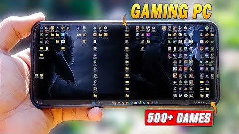 Convert Your Mobile Into a Gaming PC | Run Real Windows 10 in Mobile