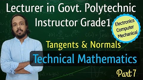 Lecturer in Computer Engg | Mechanical Engg | Instructor Gr1 Electronics | Technical Maths | Part 7