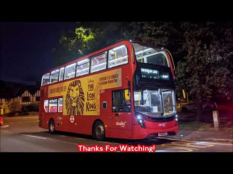 Download FULL ROUTE VISUAL - Abellio London Route N68: Tottenham Court Road To Old Coulsdon | 2612 (SN18KLC)