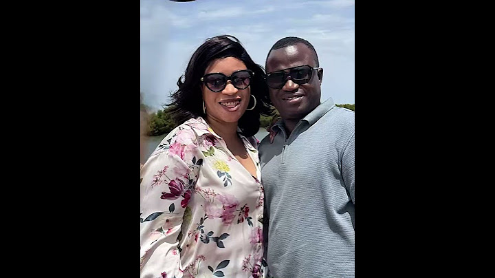 Aïda SAMB en parfaite complicité avec son mari Abass Jarju