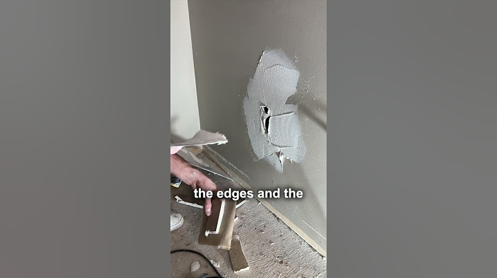 The Fastest Way To Patch Drywall!!!