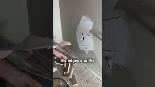 The Fastest Way To Patch Drywall!!!