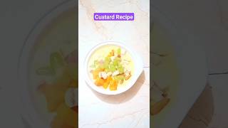 Fruit Custard Recipe | Custard Recipe | Mixed Fruits Salad | custard recipe shorts