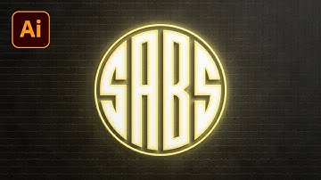 Circle Letter Logo Design Illustrator | Monogram Logo Design | Illustrator tutorial