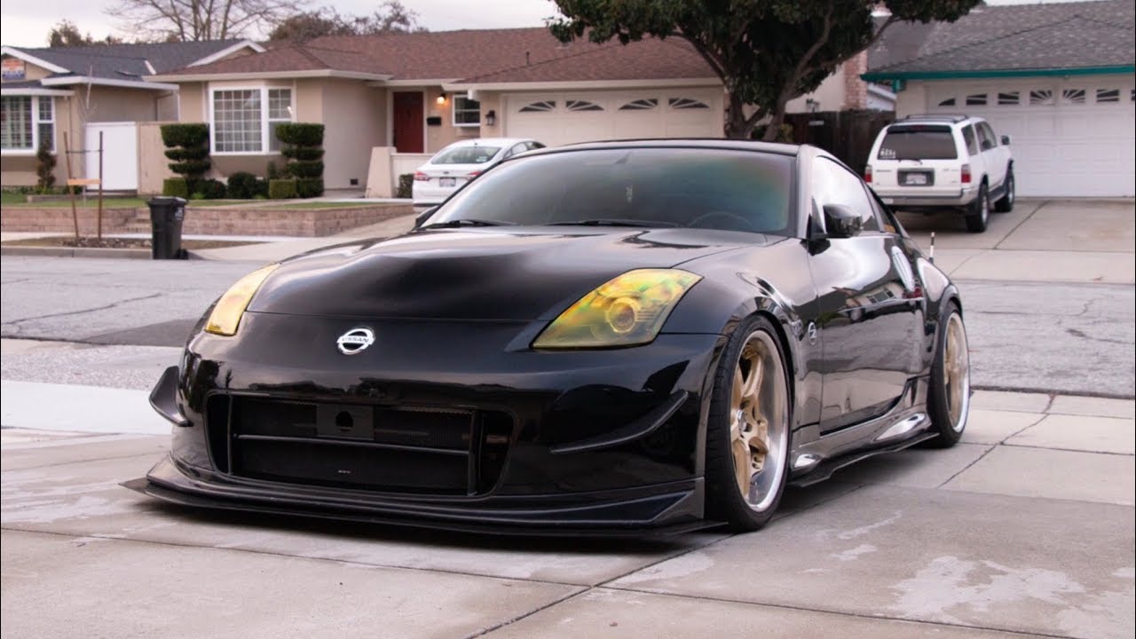 350Z GETS WINDSHIELD TINT AND MORE CARBON FIBER 