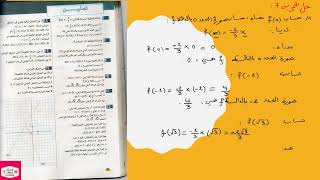 حل رائع لتمرين حول الدالة الخطية تعيين صورة عدد تعيين عدد علمت صورته للسنة 4 متوسط @saidamath