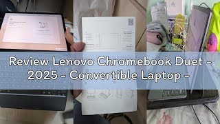 Review Lenovo Chromebook Duet - 2025 - Convertible Laptop - ChromeOS - 10.95" WUXGA IPS Touch Displa