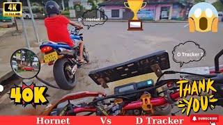 Kawasaki D Tracker Vs Honda Hornet Ride Public Reaction
