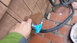 how to fix a leaky vacuum breaker valve on a shark bite frost-free silcock hose bibb