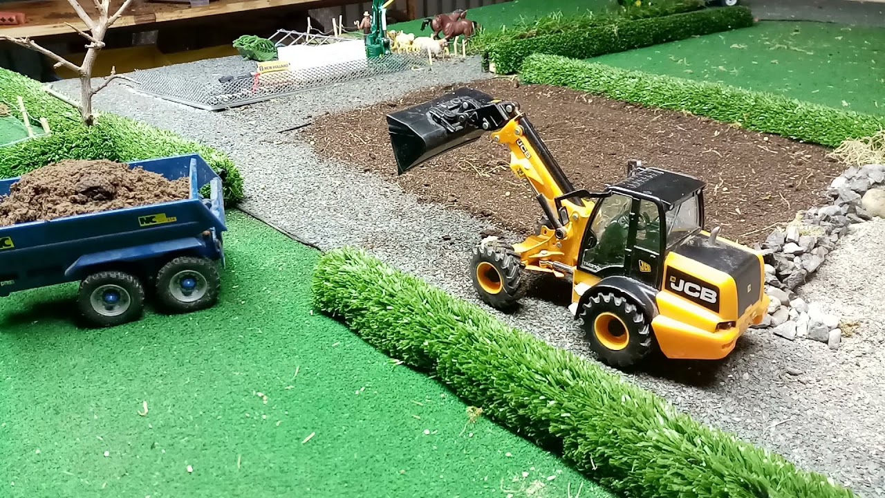 Spreading Dung and Cleaning Out The Shed!! (1/32scale modle farm stop motion!!)