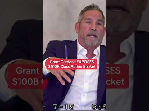 Cardone EXPOSES $100B Racket of Class Action Lawsuits - Watch b4 it’s removed. Episode cover