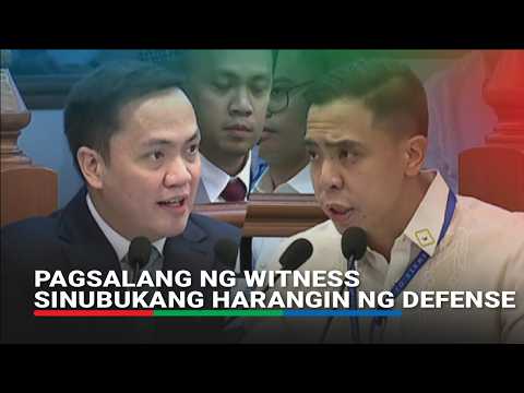 Huwag pasalangin: VP Sara defense asks to exclude NBI agent as witness
