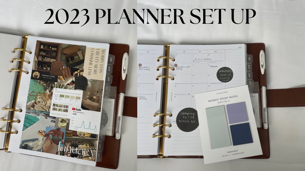 Louis Vuitton 2022-23FW Planner (GI0827)【2023】