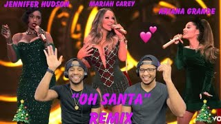 🎄🎅Mariah Carey - Oh Santa! ft. Ariana Grande, Jennifer Hudson(REACTION)