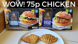 WOW! 75p SOUTHERN FRIED &amp; BUTTERMILK Fillet Chicken Burger Review