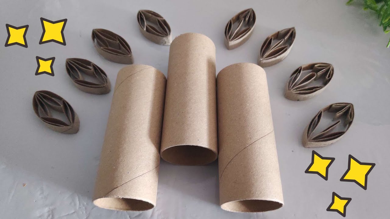 DIY Toilet Paper Roll Decorations Recycled Decoration Ideas