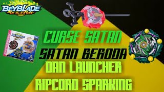 unbox review| triple booster set| CURSE SATAN SATAN BARODA| beyblade malaysia