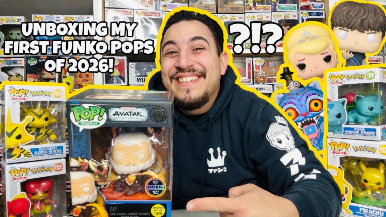 Распаковка моих первых фигурок Funko Pop 2026 года!