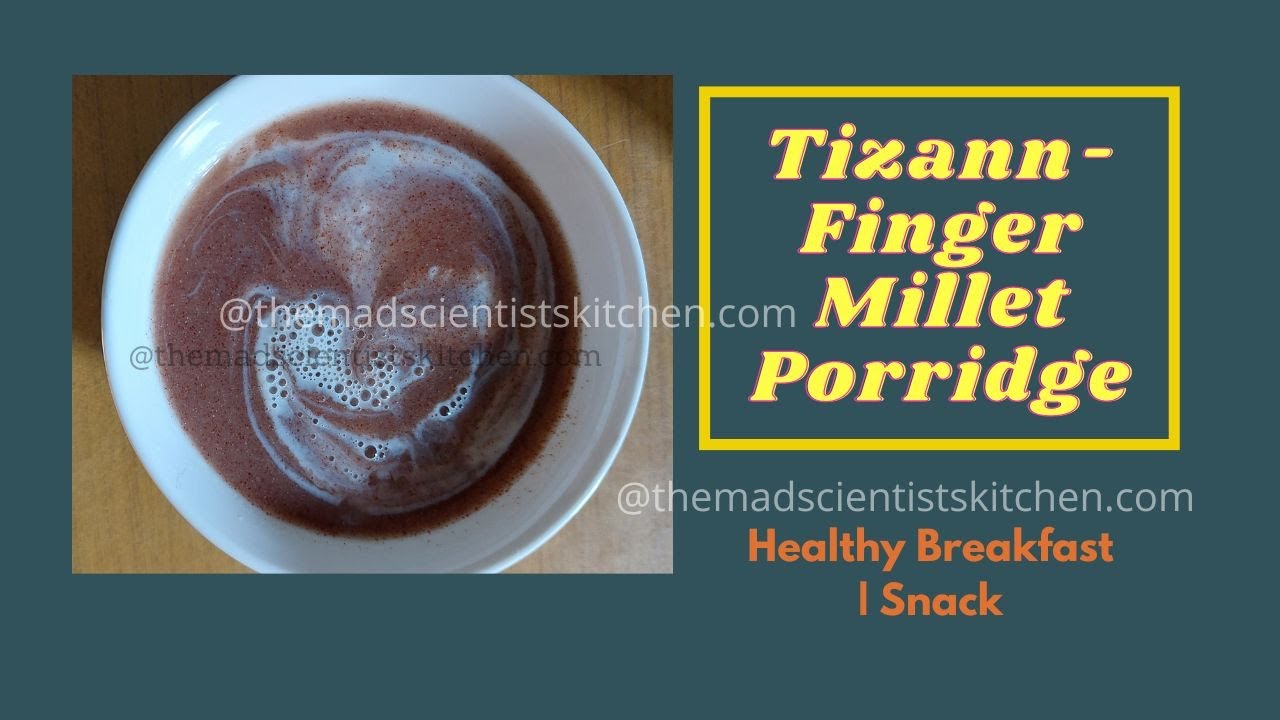 Zan  Finger Millet Porridge ~ A to Z Indian Breakfast Dishes