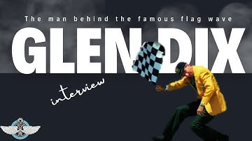 The man behind the famous checkered flag wave - Glen Dix