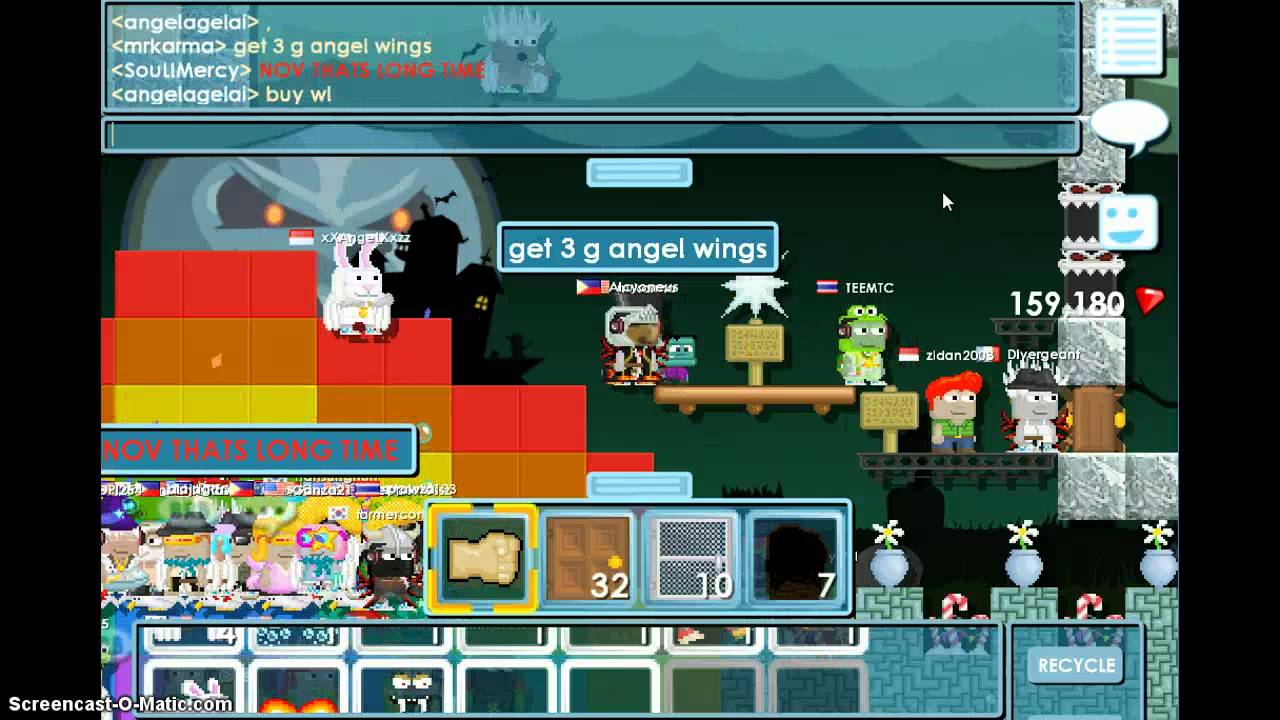 FIRST LEGENDARY WINGS IN GROWTOPIA - YouTube