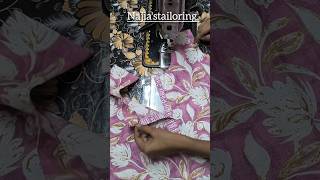 👍Neck Placket Design😍| गले में तावीज डिजाइन बनाना सीखें😊#shorts#neckdesign#viralreels#trending#najia