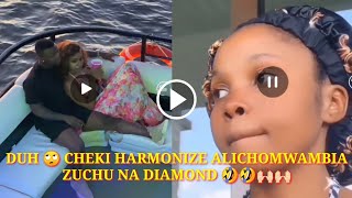 Duh Hata Kama Ni Uwadui Siyo Harmonize Na Poshquen Kumfanyia Hivi Vituko Zuchu Na Diamond