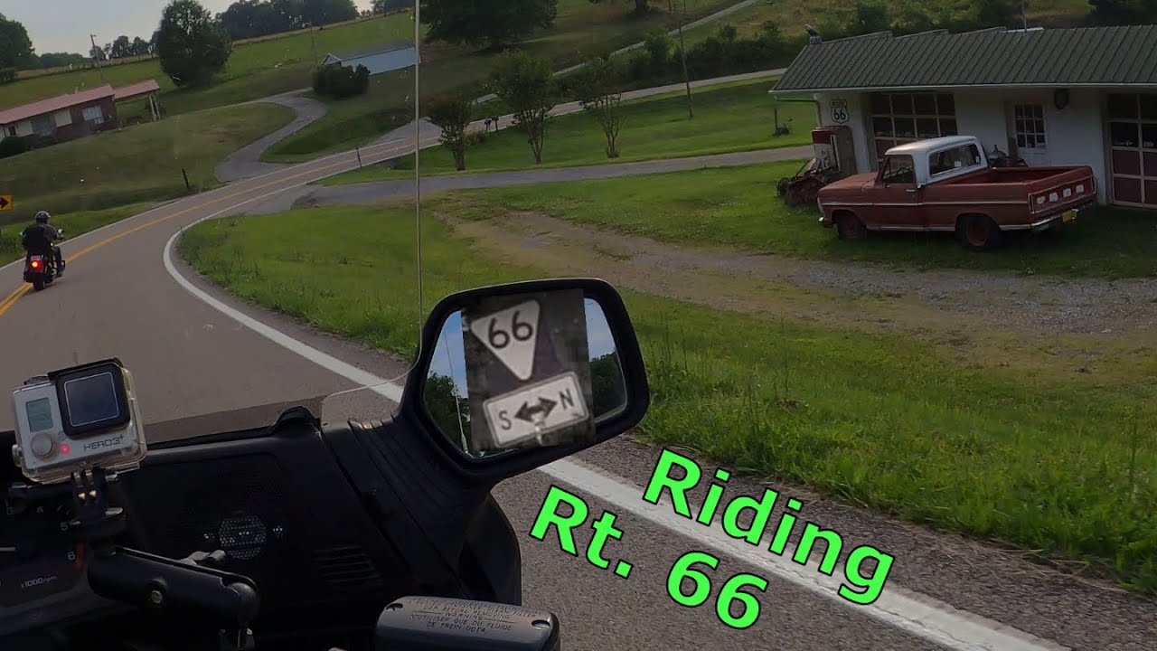Riding Rt. 66 in Tennessee