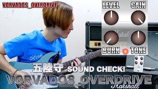 【エフェクター】VORVADOS OVERDRIVE デモンストレーション2 五陸 守