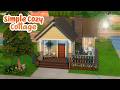 Simple Cozy Cottage || The Sims 4 - Speed Build