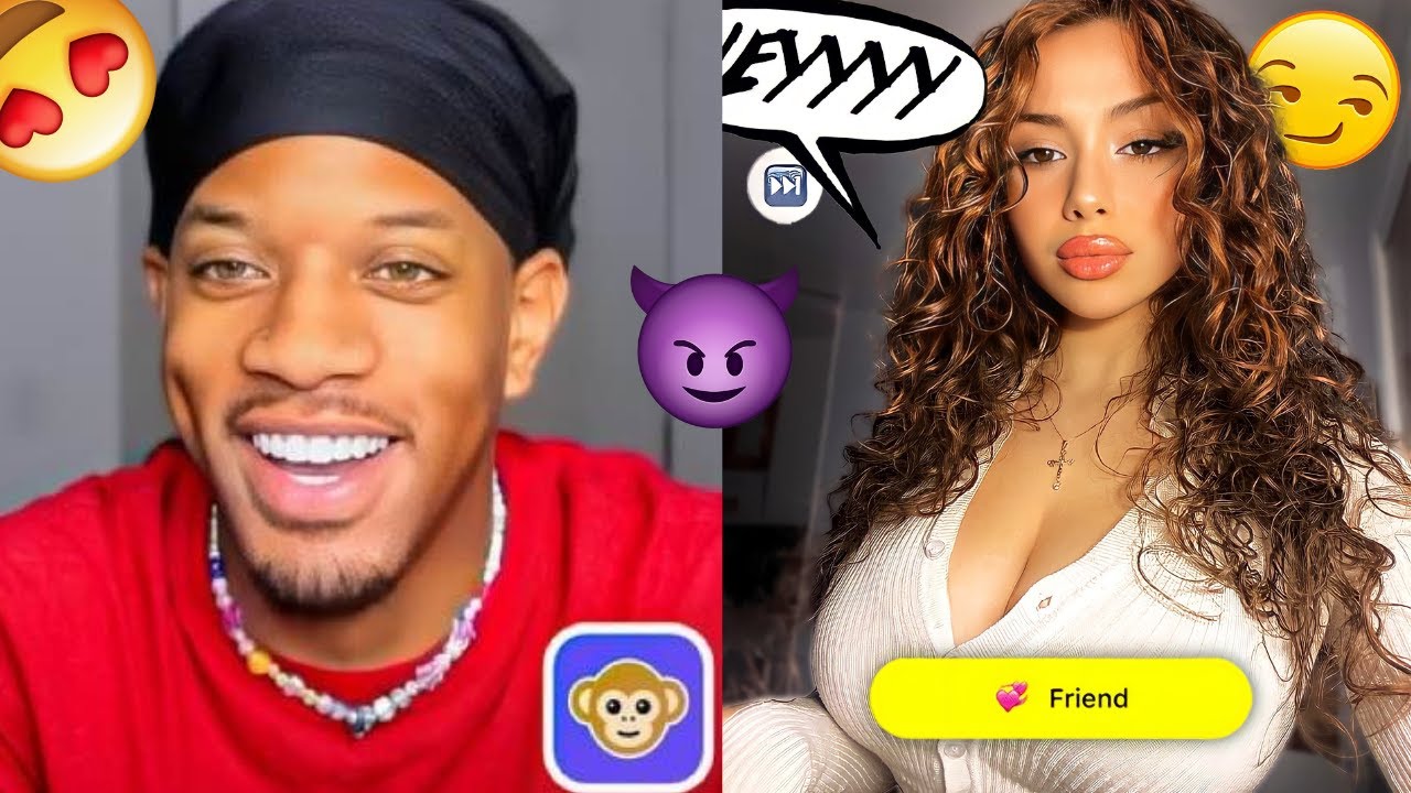 THEY ALL READY TO LINK UP 😍😈 (Monkey App)