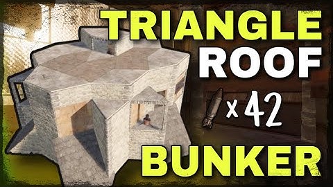 NEW ROOF BUNKER W/ UNLOOTABLE ROOMS BASE DESIGN 2020 | Rust Base Build