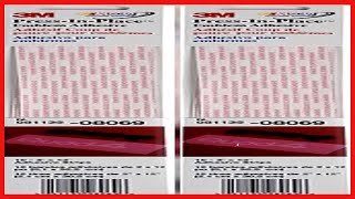 3M 08069 Press In Place Emblem Adhesive, 2 in x 12 in