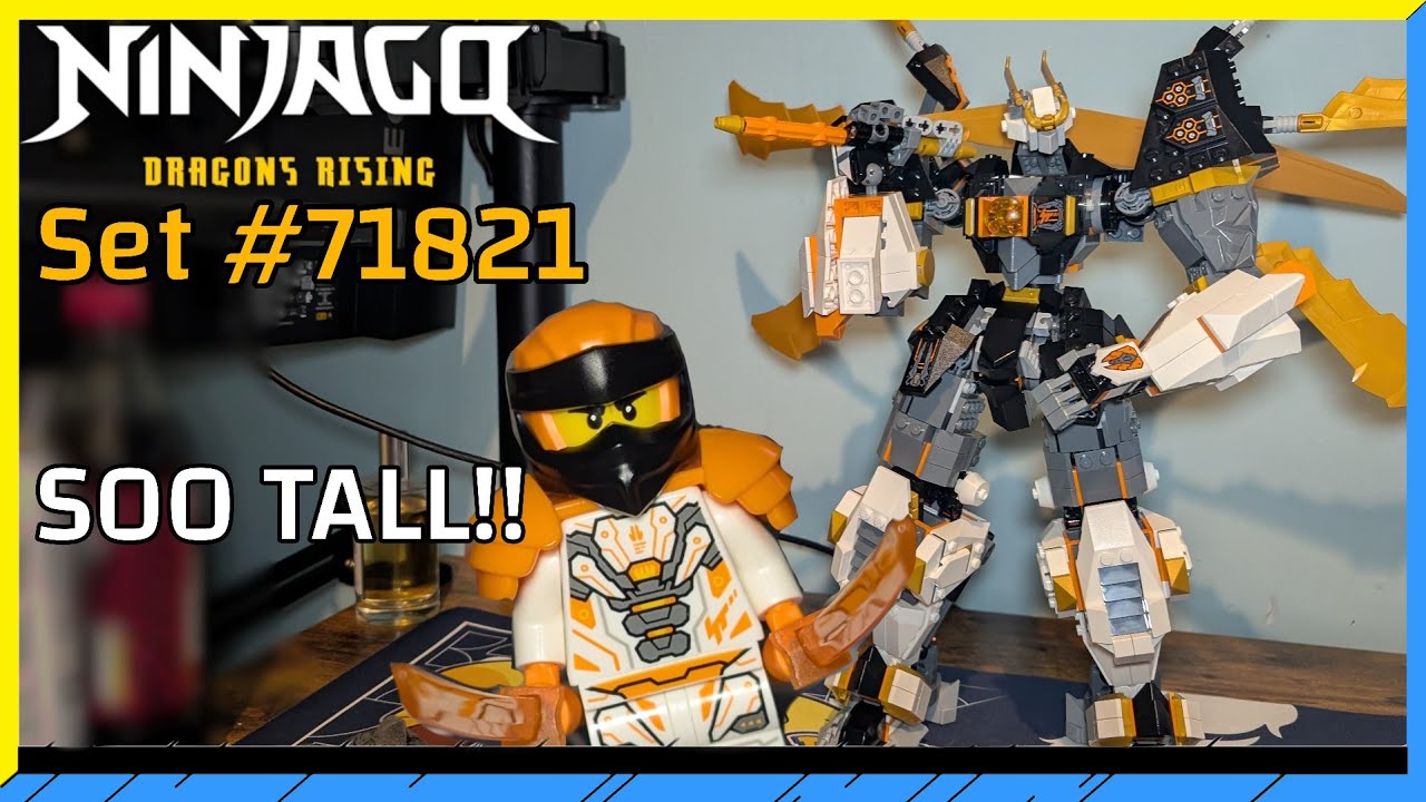Easily My Tallest Lego Set!!: Coles Titan Dragon Mech #71821 - YouTube