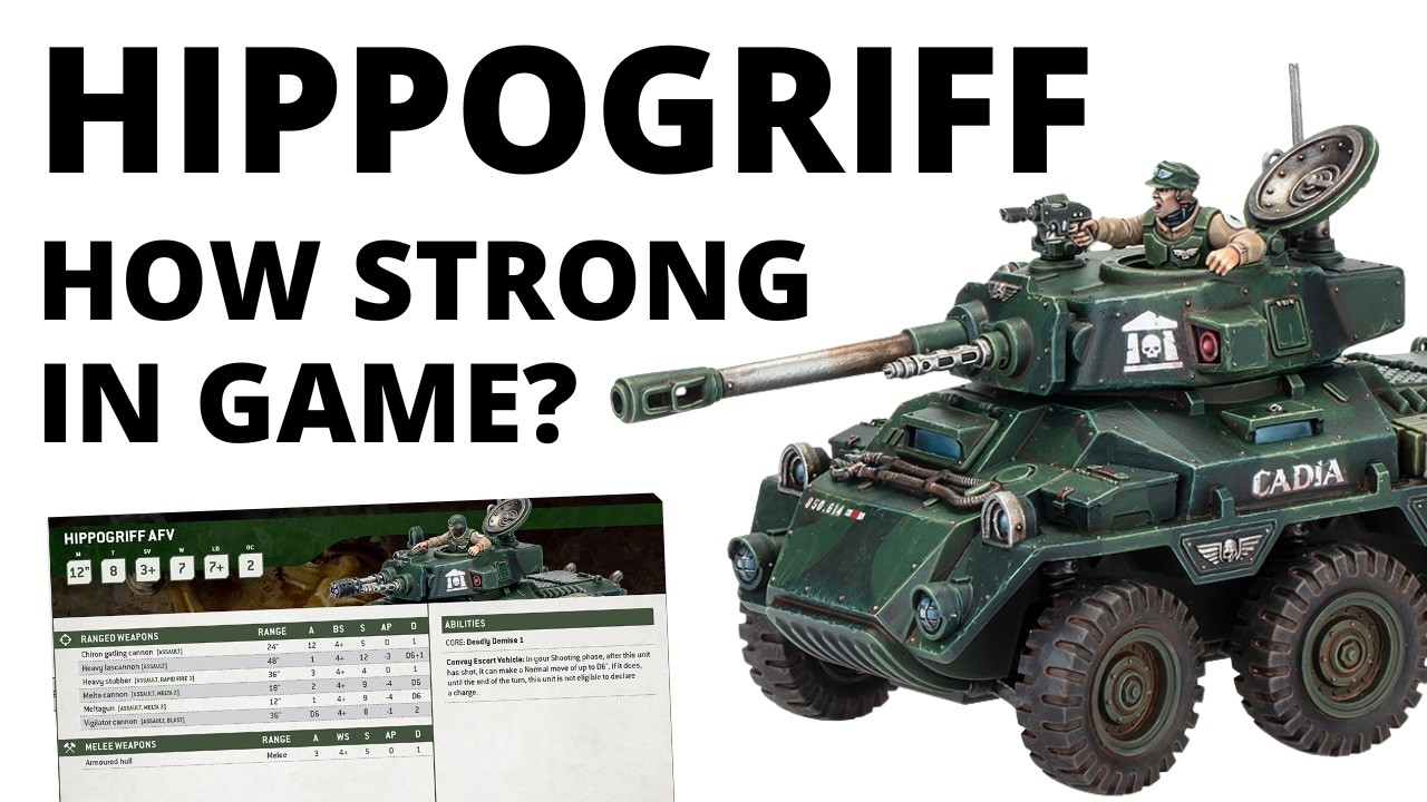 What Does the Hippogriff AFV Do on the Tabletop? Imperial Guard 