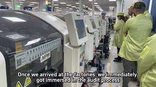 PCBA Factory Audit with Client | Full SMT Production Line Tour | Merrillchip Electronics