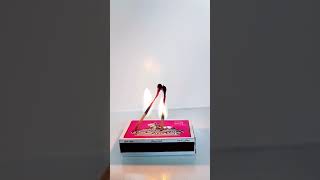 matchs experiment/matchbox experiment/match fire