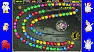 Zuma Deluxe Gauntlet Mode Long Range 16x Combo