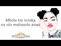 Tence mena ft Robbie -  Anao le tegna izy lyrics [Gasy lyrics]