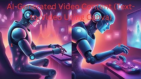 How AI is Revolutionizing the Gaming Industry Created By AI (Text To Video In Canva)