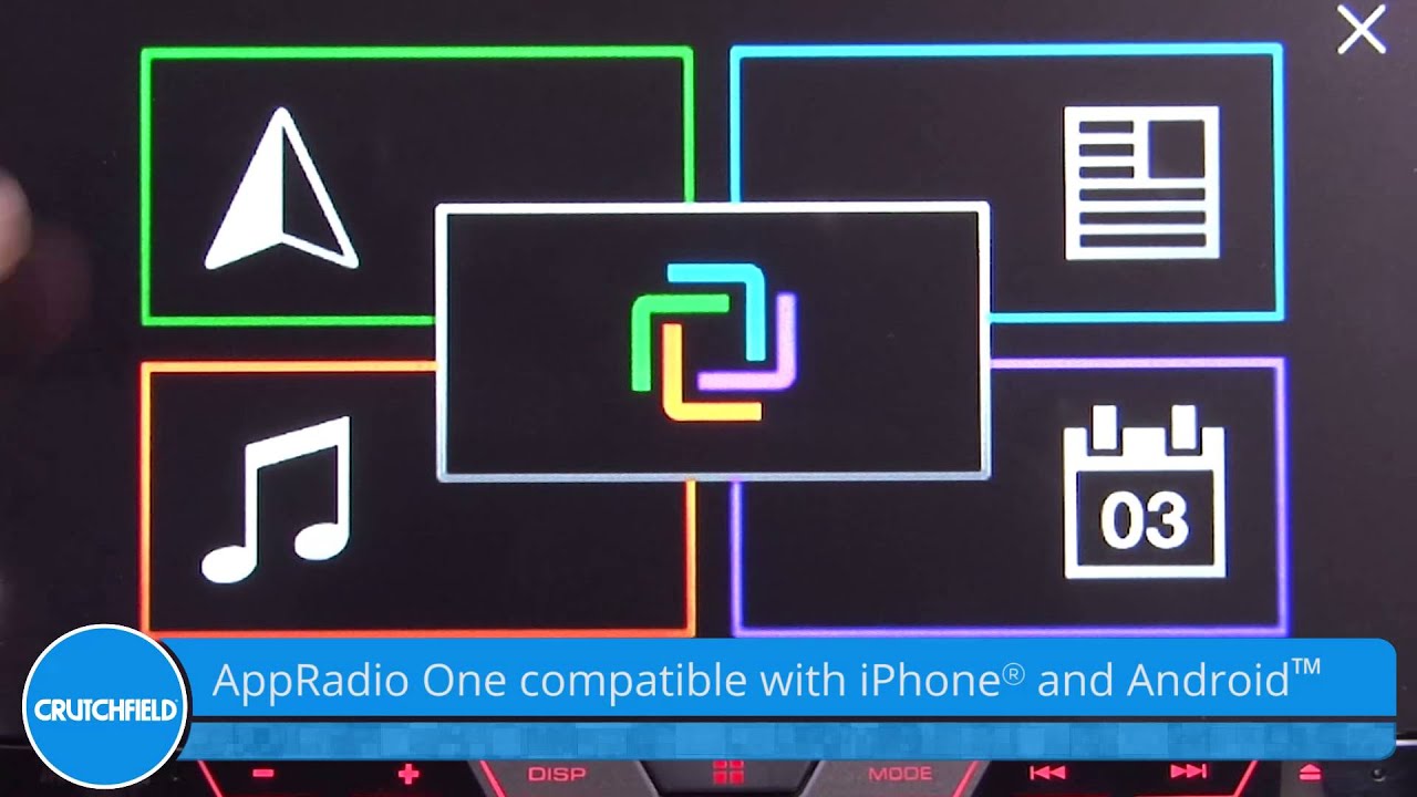 Pioneer AVH-X5800BHS Display and Controls Demo | Crutchfield Video
