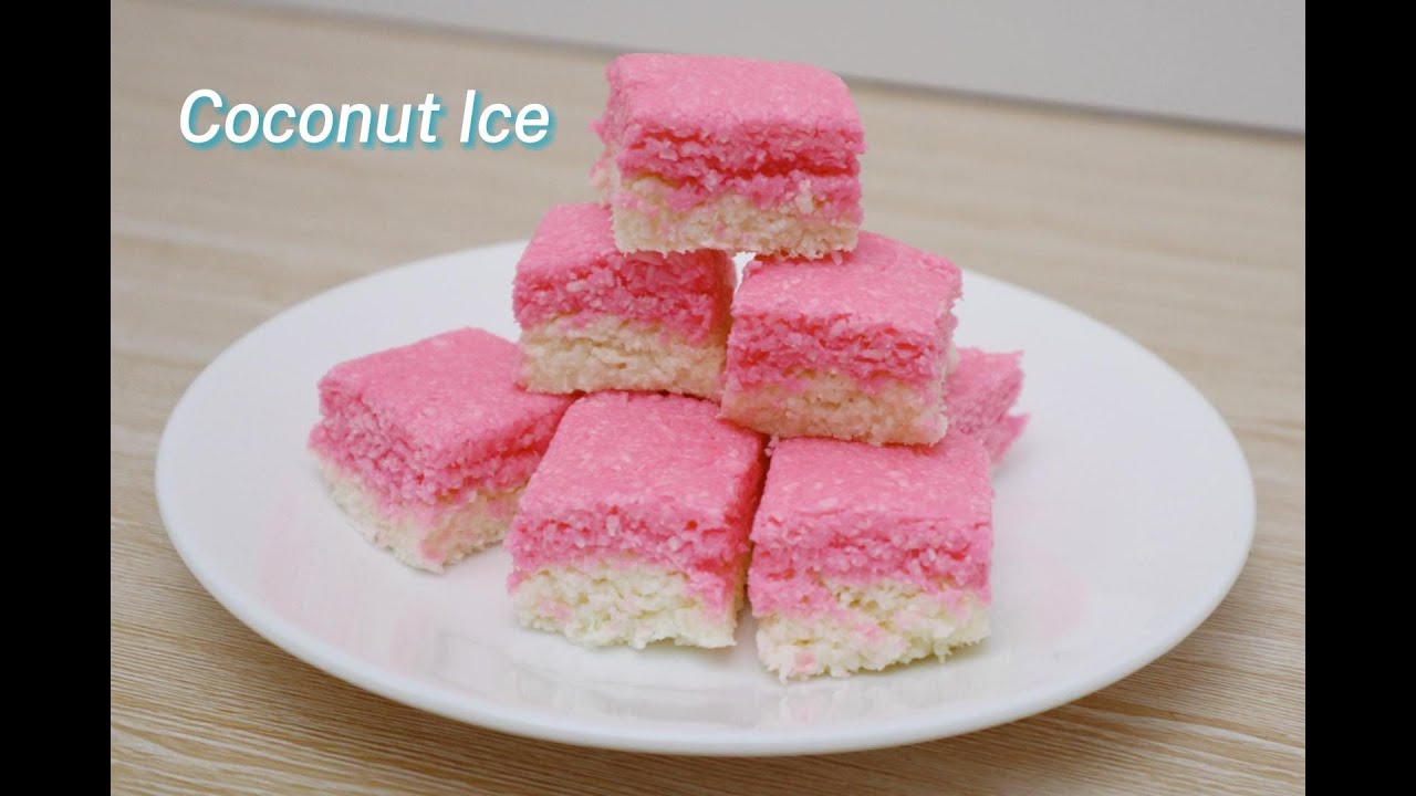 Coconut Ice Recipe | No Cook & No Bake Holiday Treat