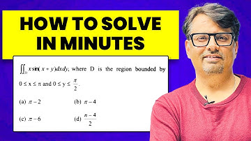 How to Find Double Integrations? | Quick Solutions by GP Sir