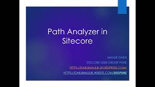 Sitecore Path Analyzer