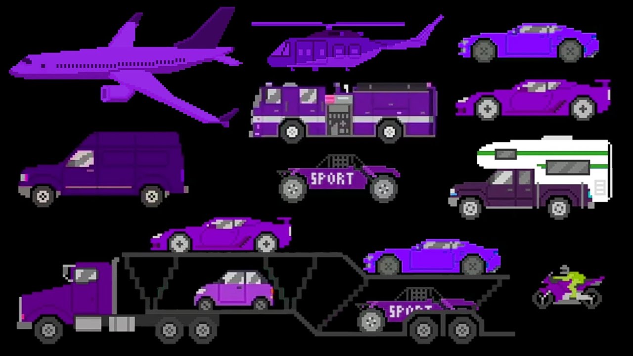 Purple Vehicles 2 - 