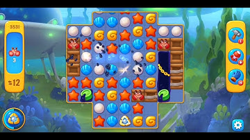 fishdom level 3531 / niveau 3531 full boosters